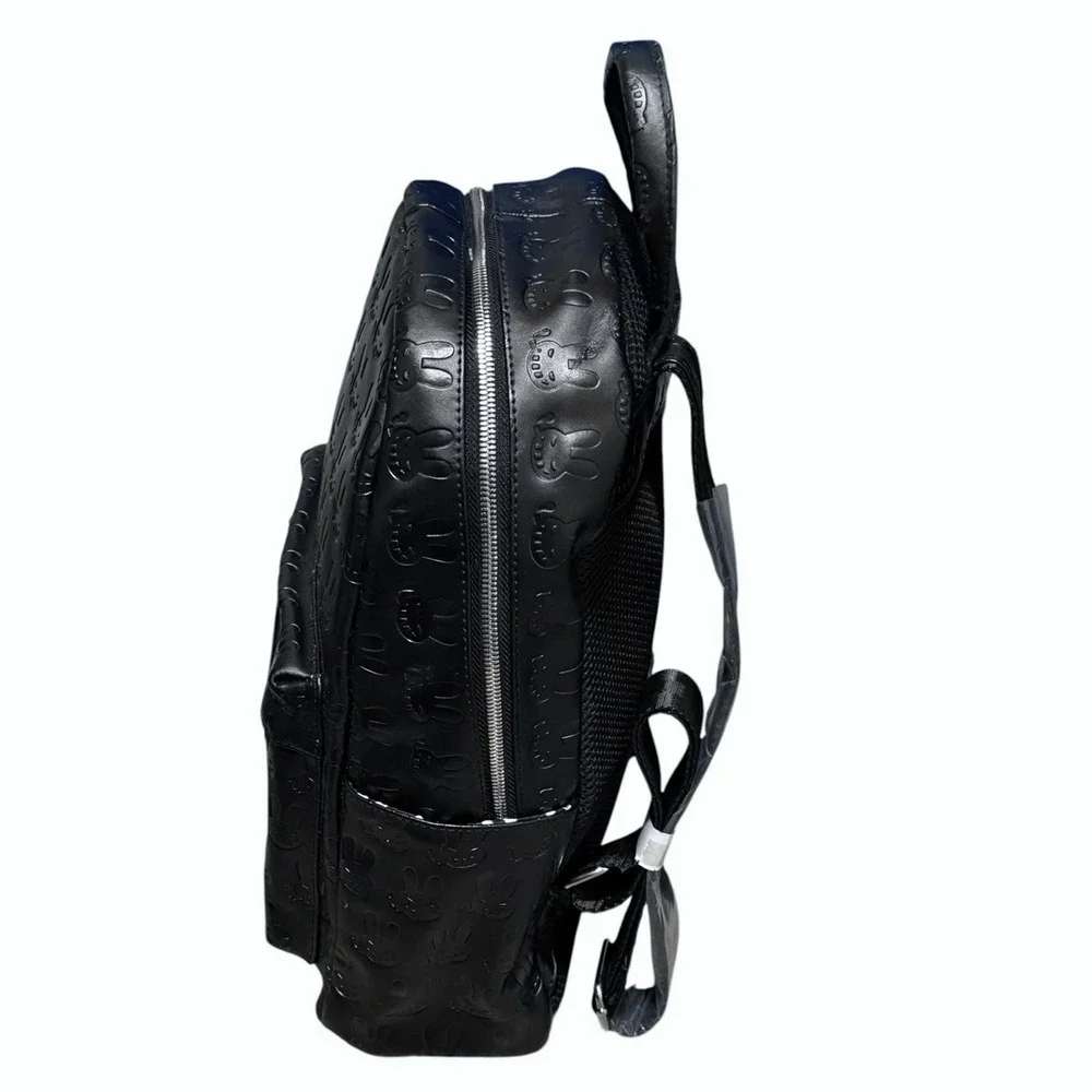 Dr. Zodiak's Moonrock Leather Backpack Black Limited Release Designer Bag READ
